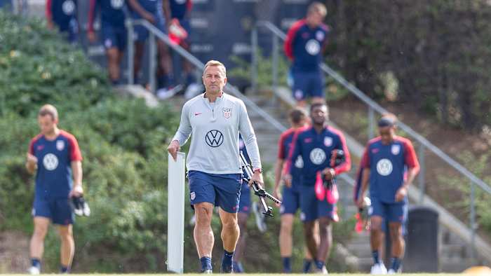 USA U-23 coach Jason Kreis
